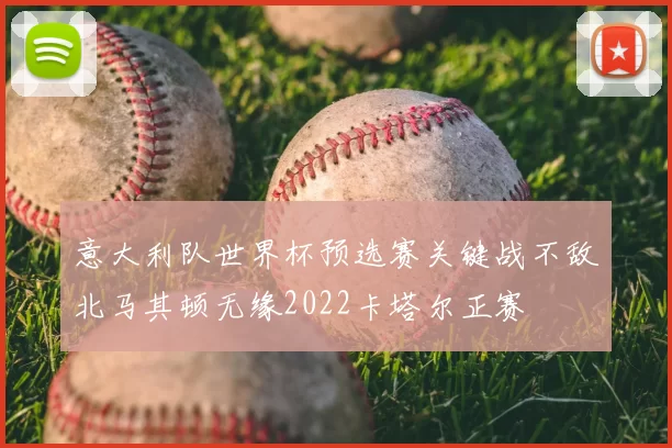 意大利队世界杯预选赛关键战不敌北马其顿无缘2022卡塔尔正赛