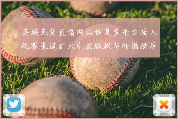 英超免费直播网站恢复多平台接入观赛渠道扩大引发版权与转播秩序审查